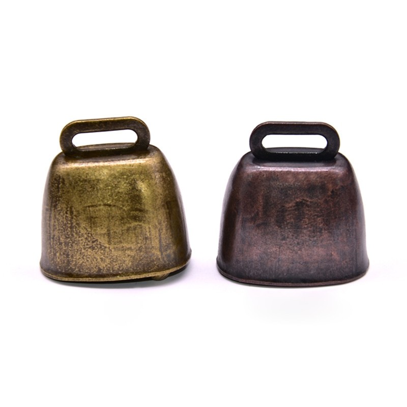 3Pcs Copper Bells Cattle Farm Animal Copper Loud Bronze Bell for Farm Animals