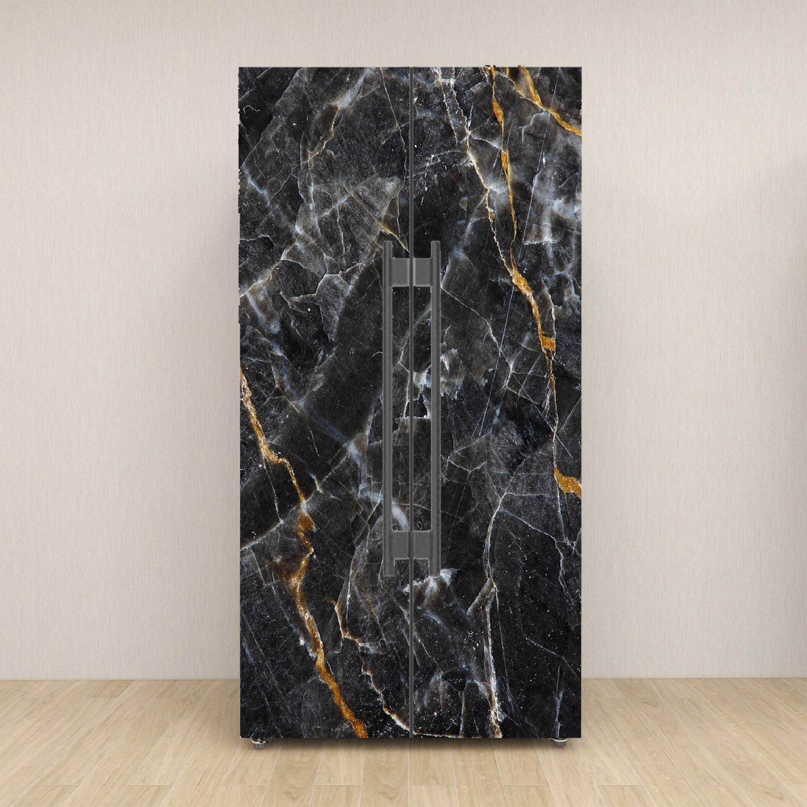 Marble Fridge Wrap Peel and Stick, Instant Kitchen Makeover
