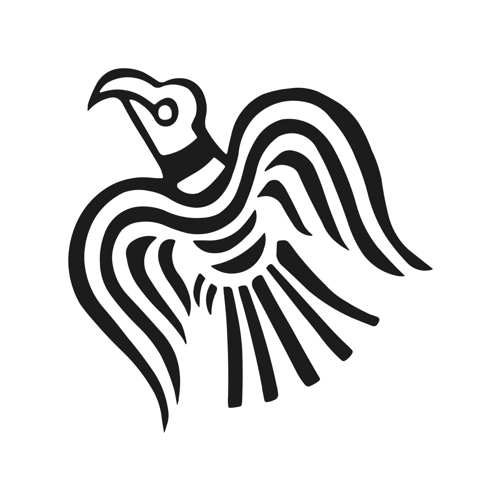 Viking Raven Symbol vinyl decal Odin Viking Nordic Sticker