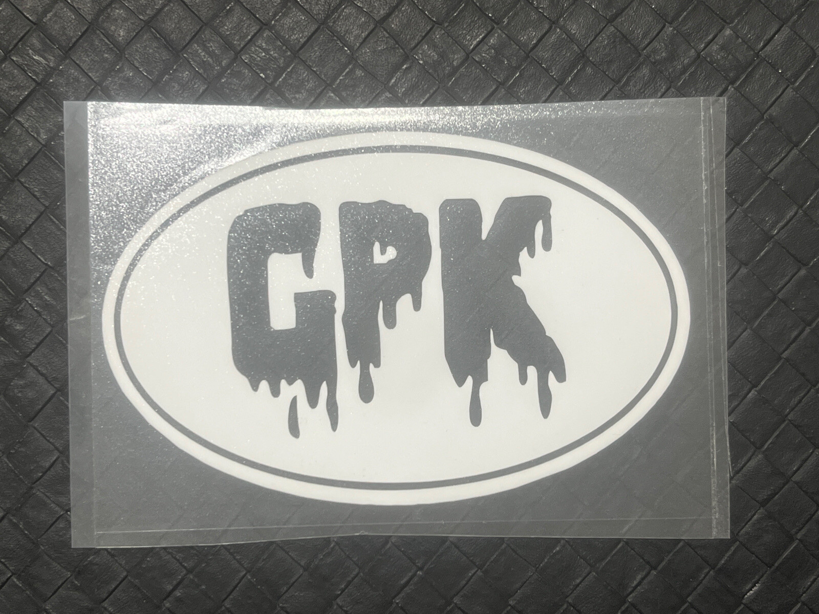 Garbage Pail Kids Oval Window Sticker Gpk Adam Bomb!!