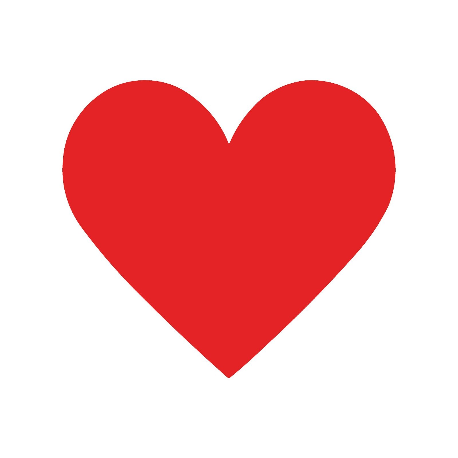 Heart Shape Vinyl Decal Love symbol Sticker