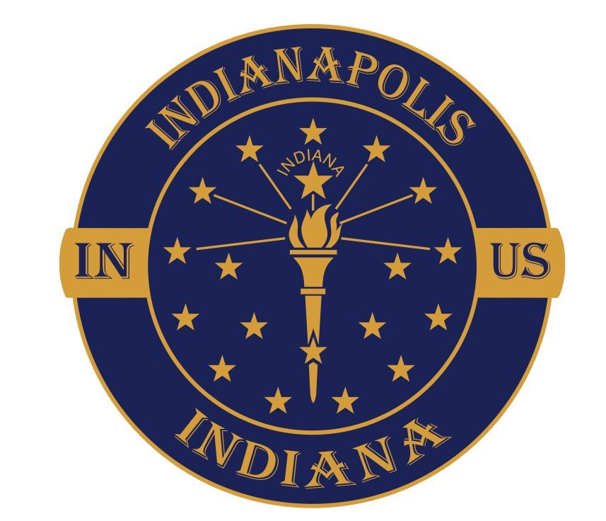 Indianapolis Indiana Sticker Decal A598