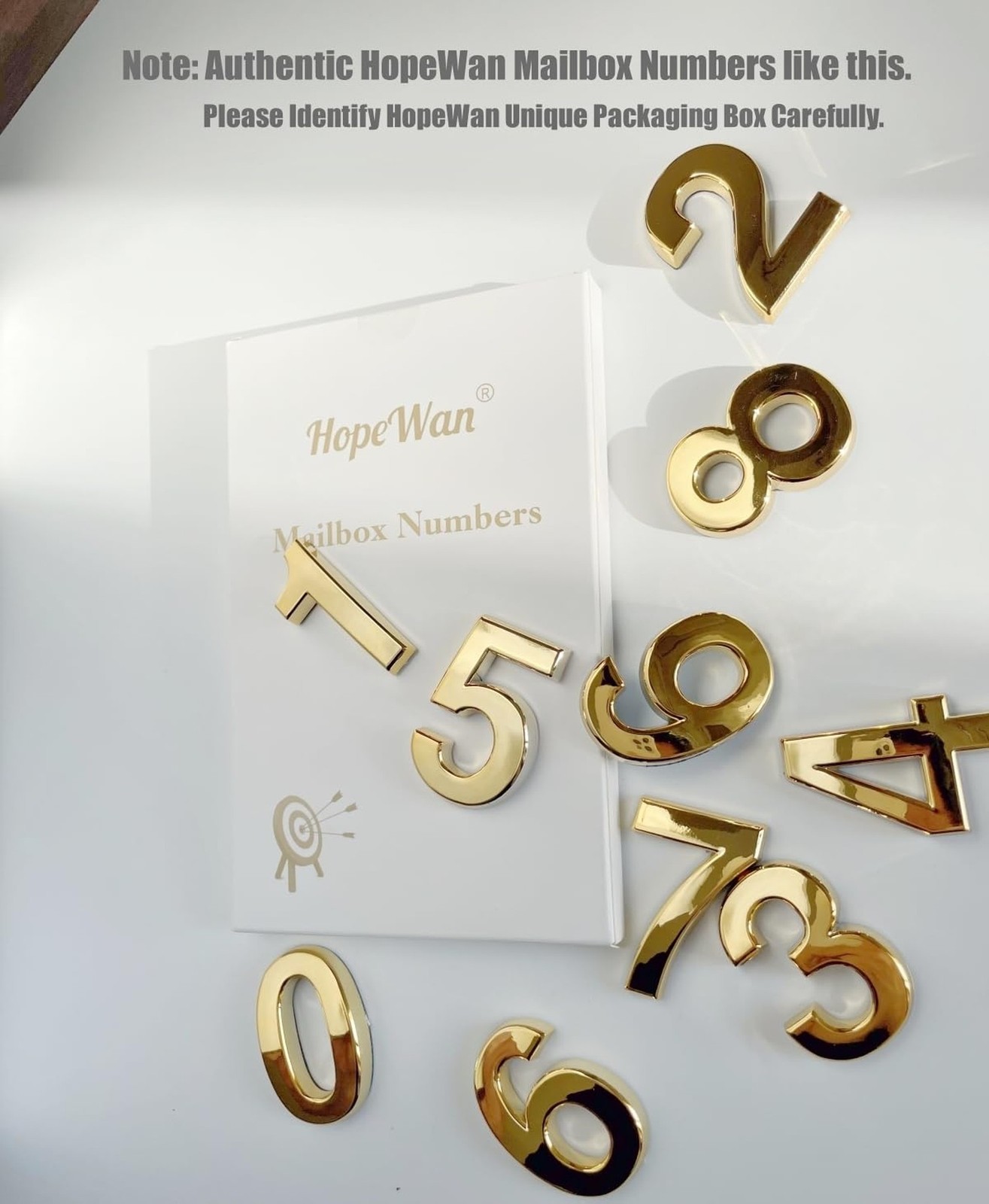Mailbox Numbers, 2 Inch Door Address Numbers Stickers for Apartment/Office/Ho…