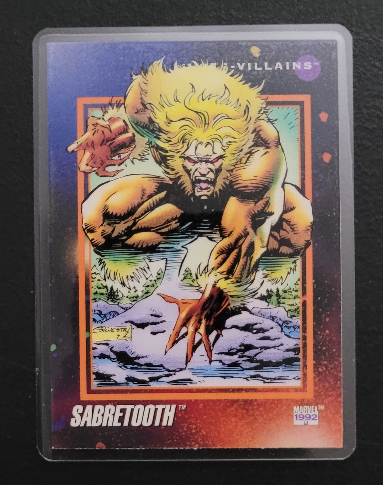 1990's Impel Marvel Univ Super Villains Fridge/Locker/Cabinet Laminated Magnet