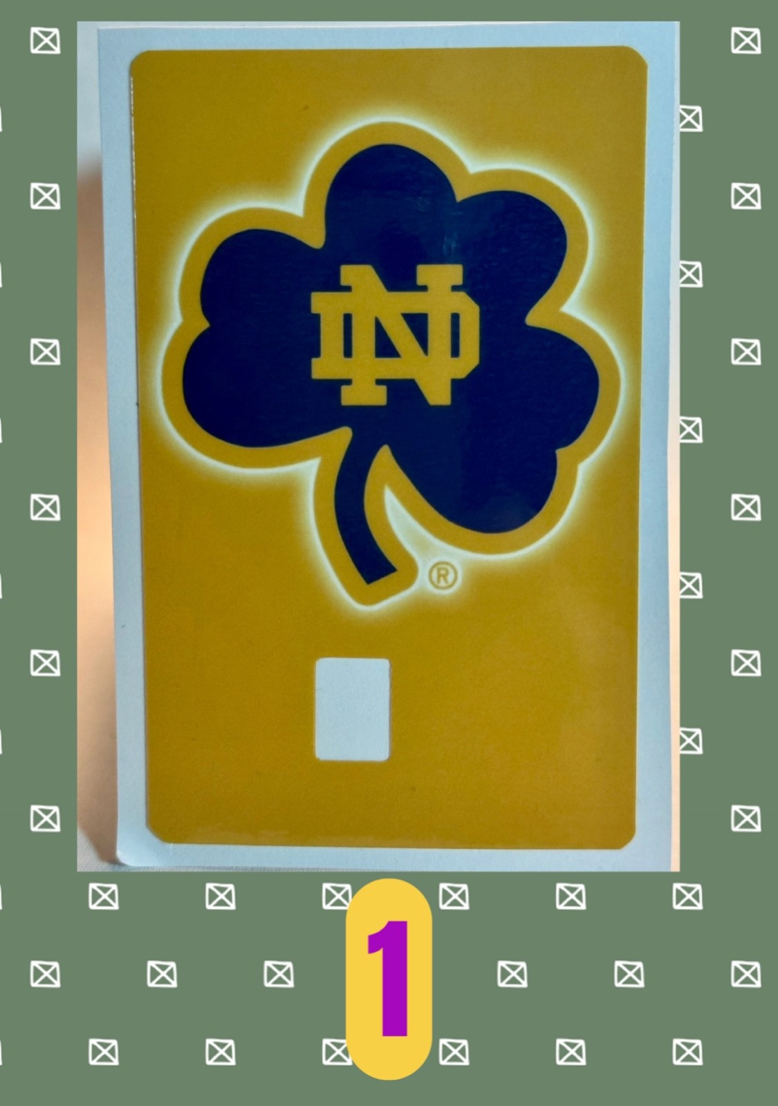 NOTRE DAME HIGH QUALITY CREDIT DEBIT CARD SKINS DECALS