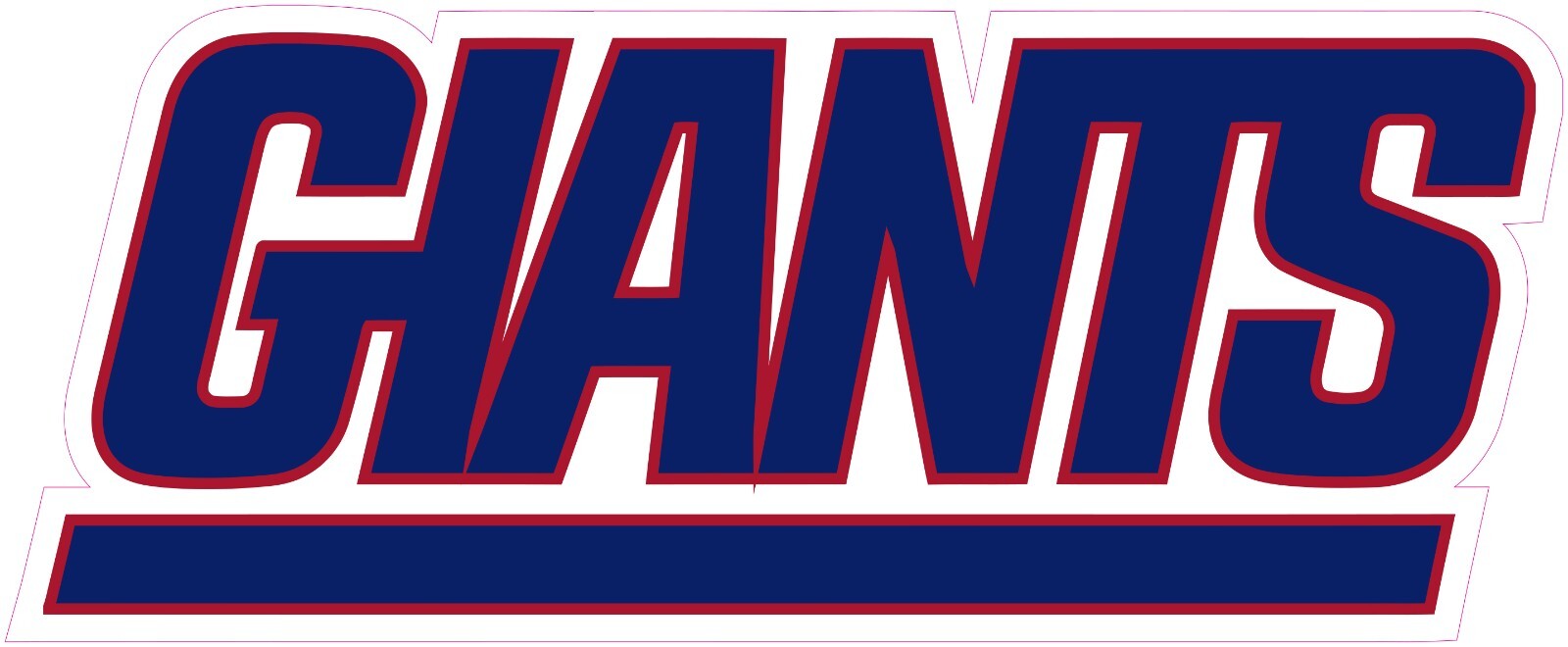 New York Giants Football Vinyl Decal Sticker Car Truck Bumper Tumbler Mug