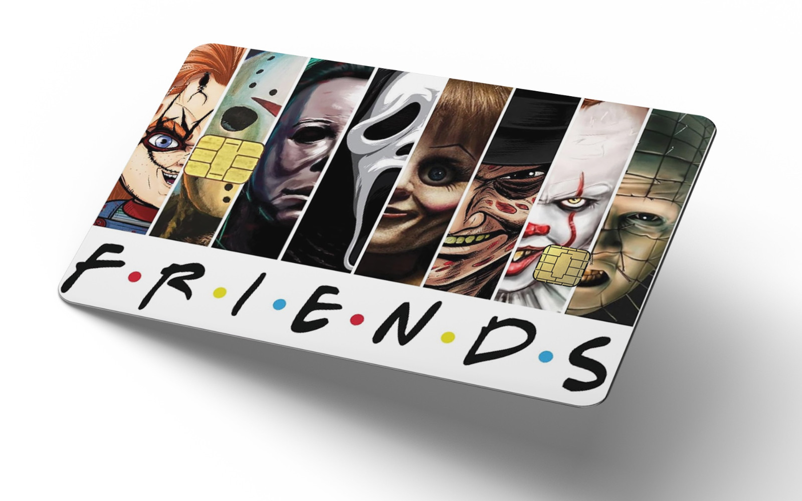 Friends Halloween Credit Card Skin, Debit Card Covering