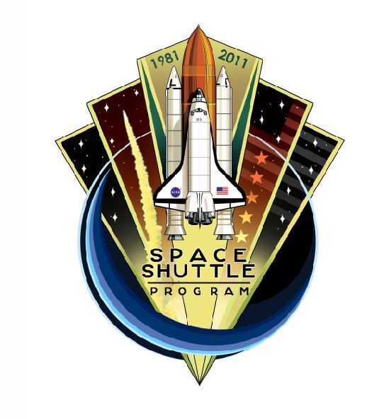 Nasa 30th Anniversary Space Shuttle Sticker Decal M459
