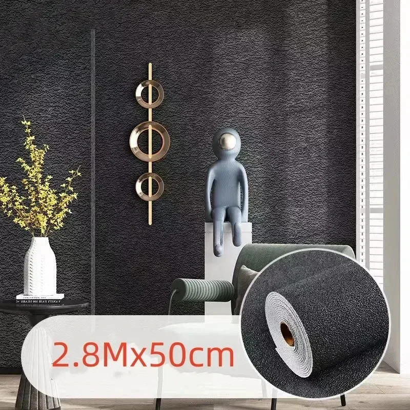3D Anti-Collision Soft Wall Sticker Sponge Self-Adhesive Wallpaper Wall Sticker
