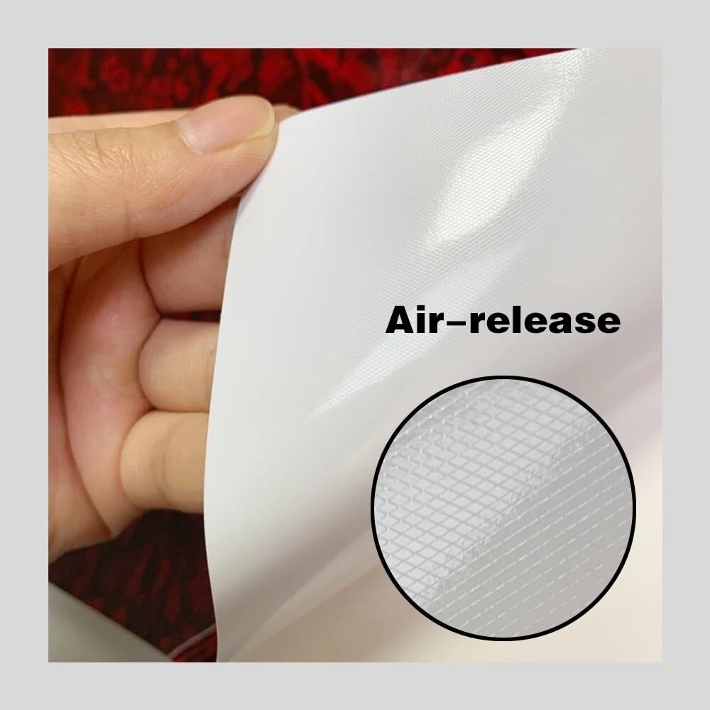 Forged Gloss Carbon Fiber Vinyl Wrap Roll Air Release Sticker Sheet Film for Car