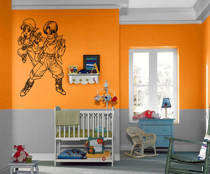 Dragon Ball Z Cartoon Anime Manga Kids Decor Wall Mural Vinyl Decal Sticker M412