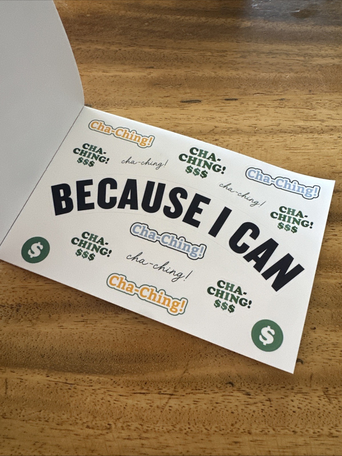 Stickers, Alison J Prince Because I Can Life Motivational Sticker Book