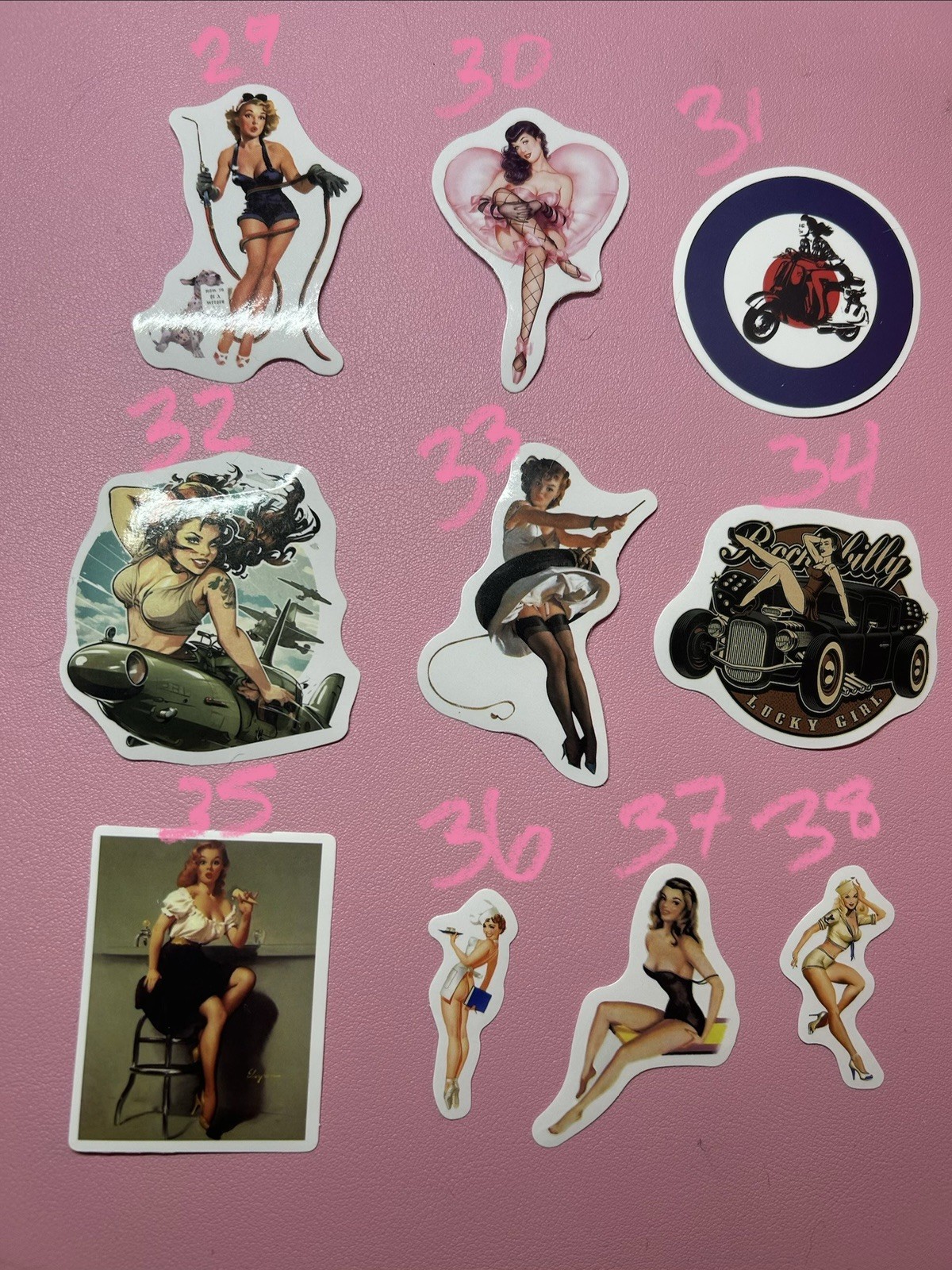 Cynthia Waifu , Pinup Girls And More Stickers
