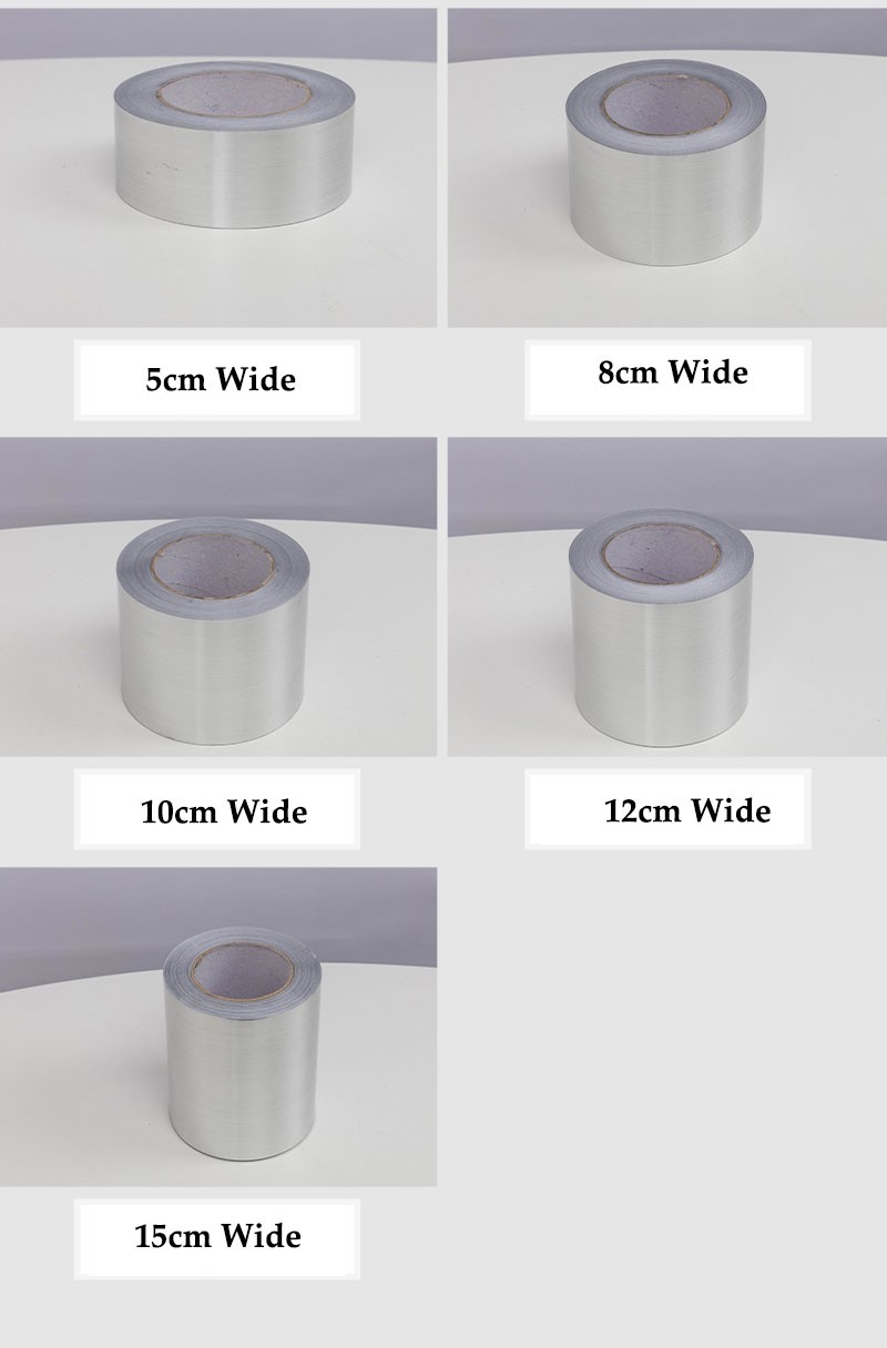 Car Sticker Car Metal Brushed Steel Matte Tape Wrap Sticker Gold/Silver 10~150mm