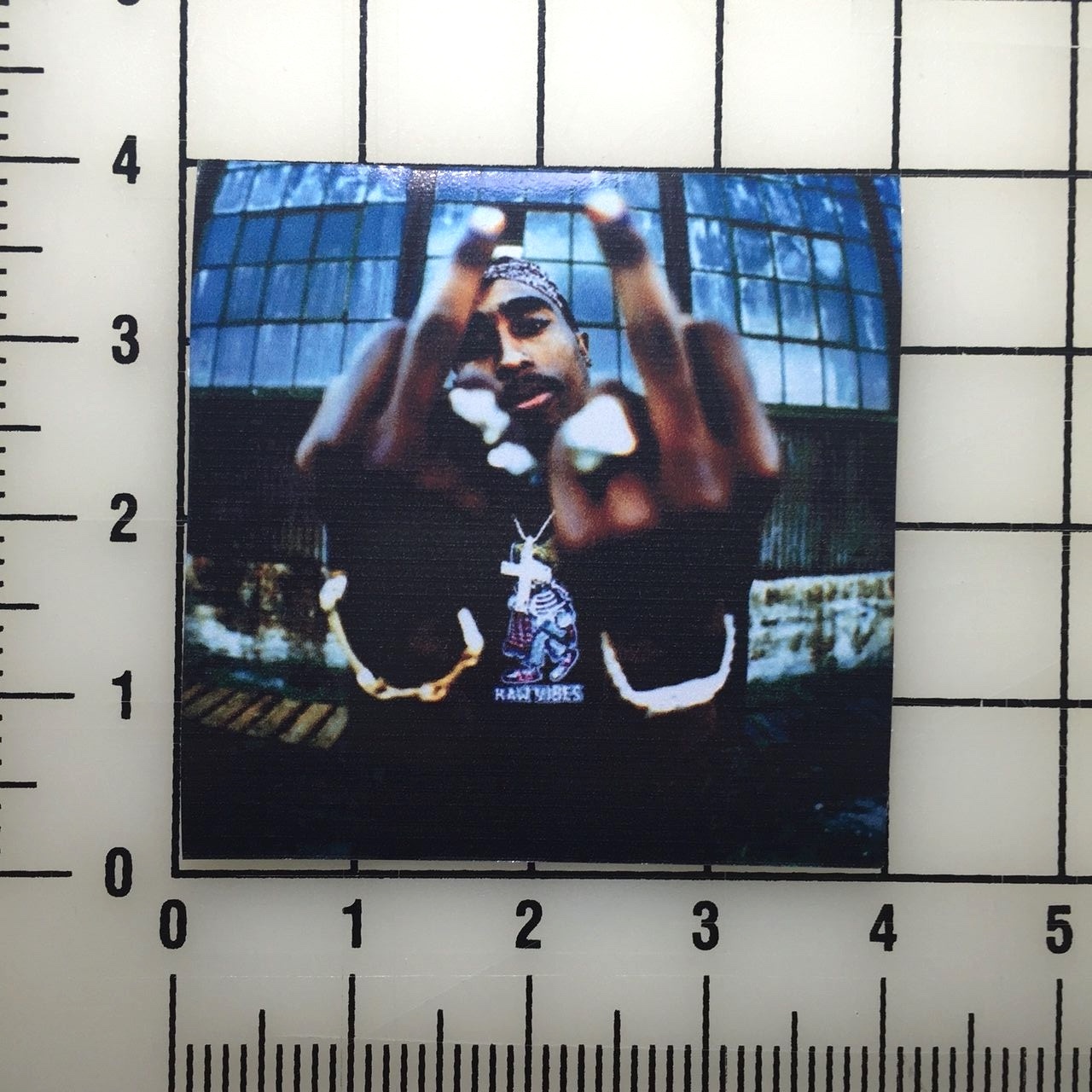 Tupac 2pac Finger 4" Wide VInyl Decal Sticker – BOGO
