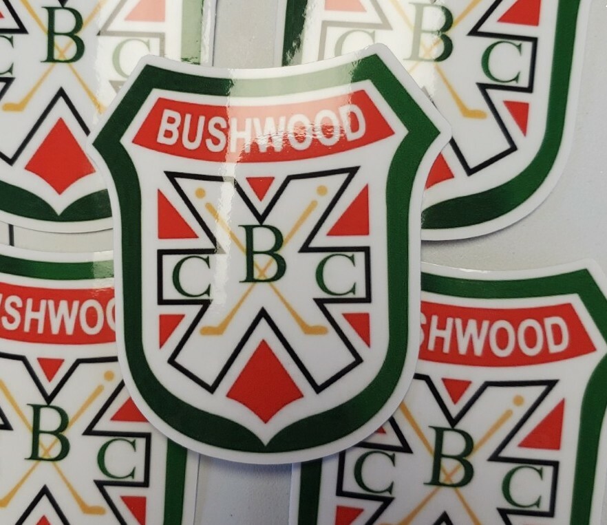 BUSHWOOD COUNTRY CLUB CADDYSHACK Stickers Lot of 3 WORLDWIDE 🌐 SHIPPING