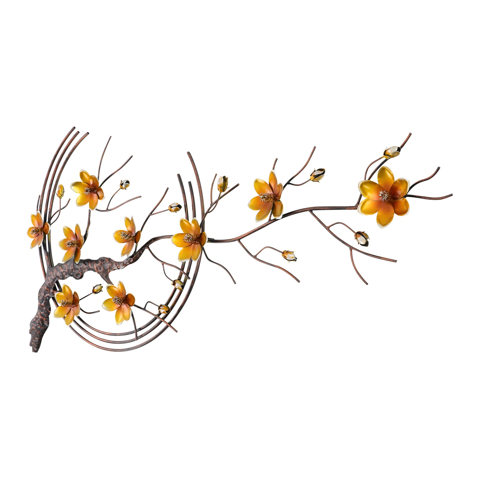 Iron Wall Decor Large Metal Wall Art Decor for Living Room Wall Art Decor Retro