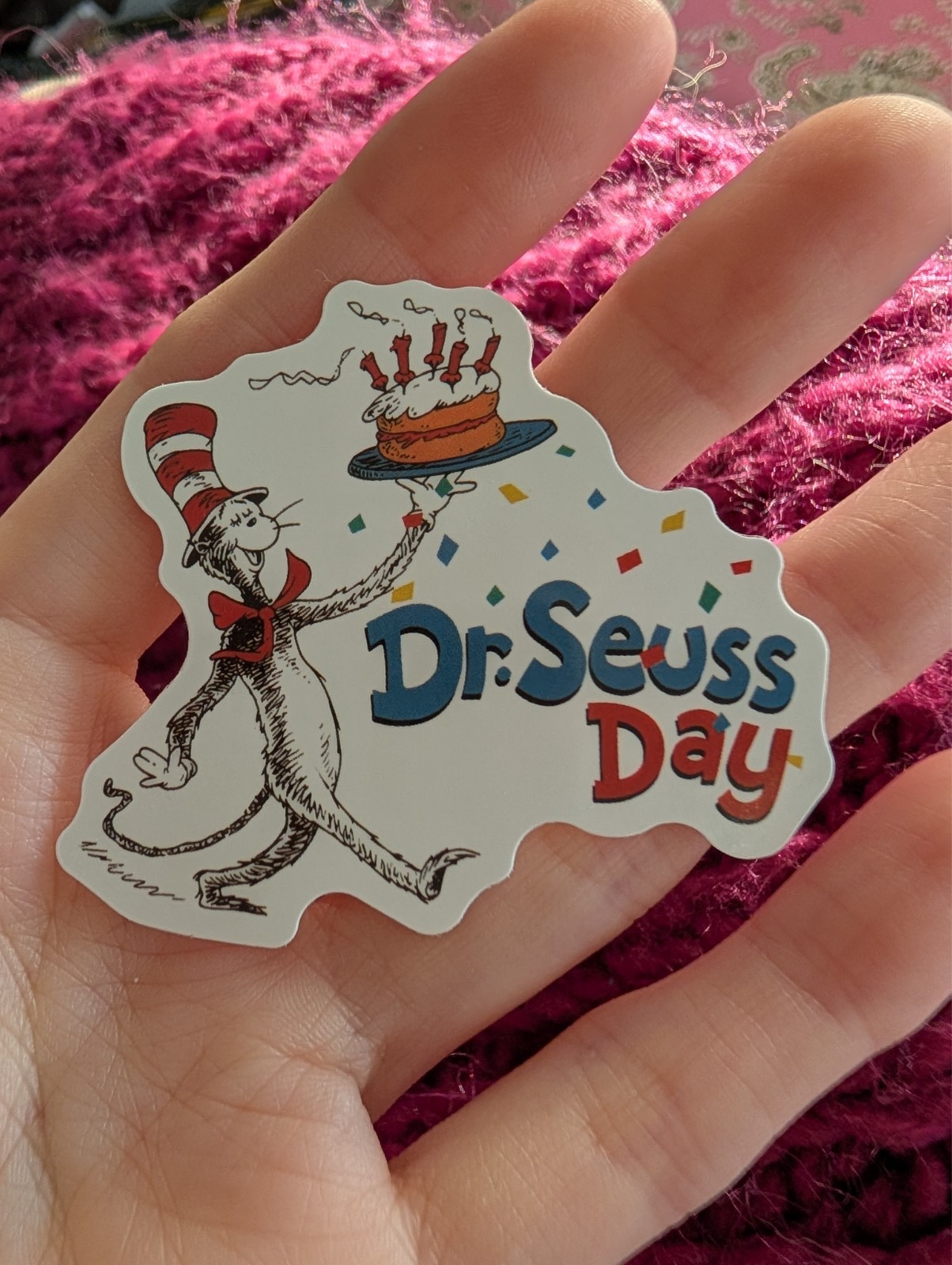 Dr. Seuss Sticker