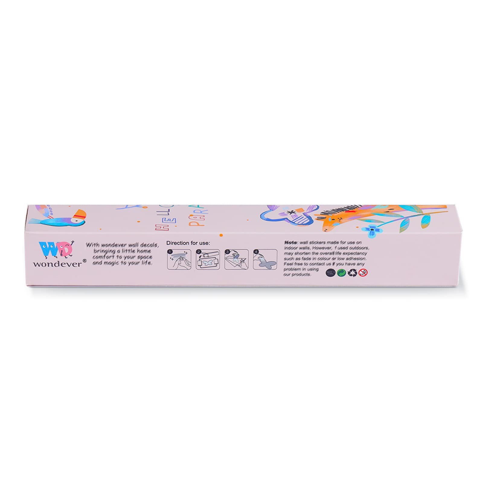 Peel and Stick Green Vine Wall Art Decals for Bedroom and Living Room