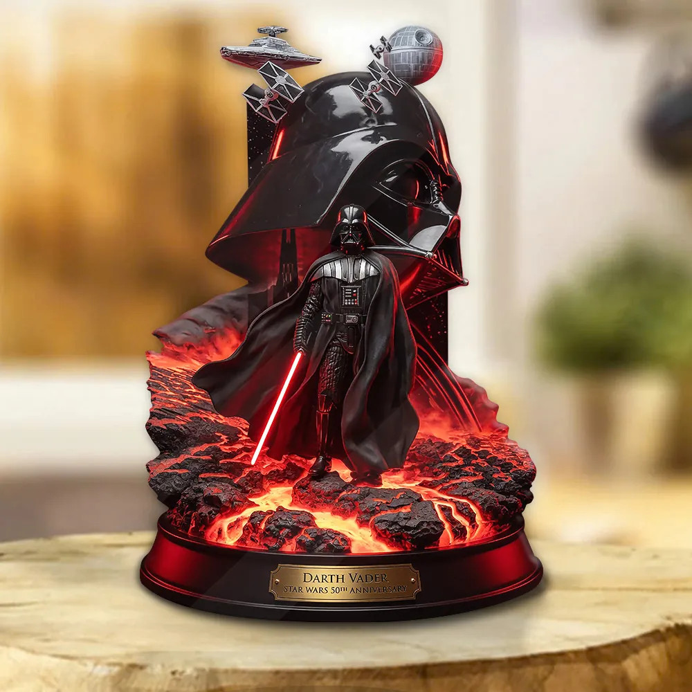 Wars 50th Anniversary Custom Shape Acrylic Plaque