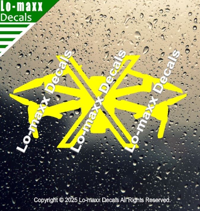 Drone UAV Hunter Kill Markings Car Truck SUV High Quality Die Cut Vinyl Decal