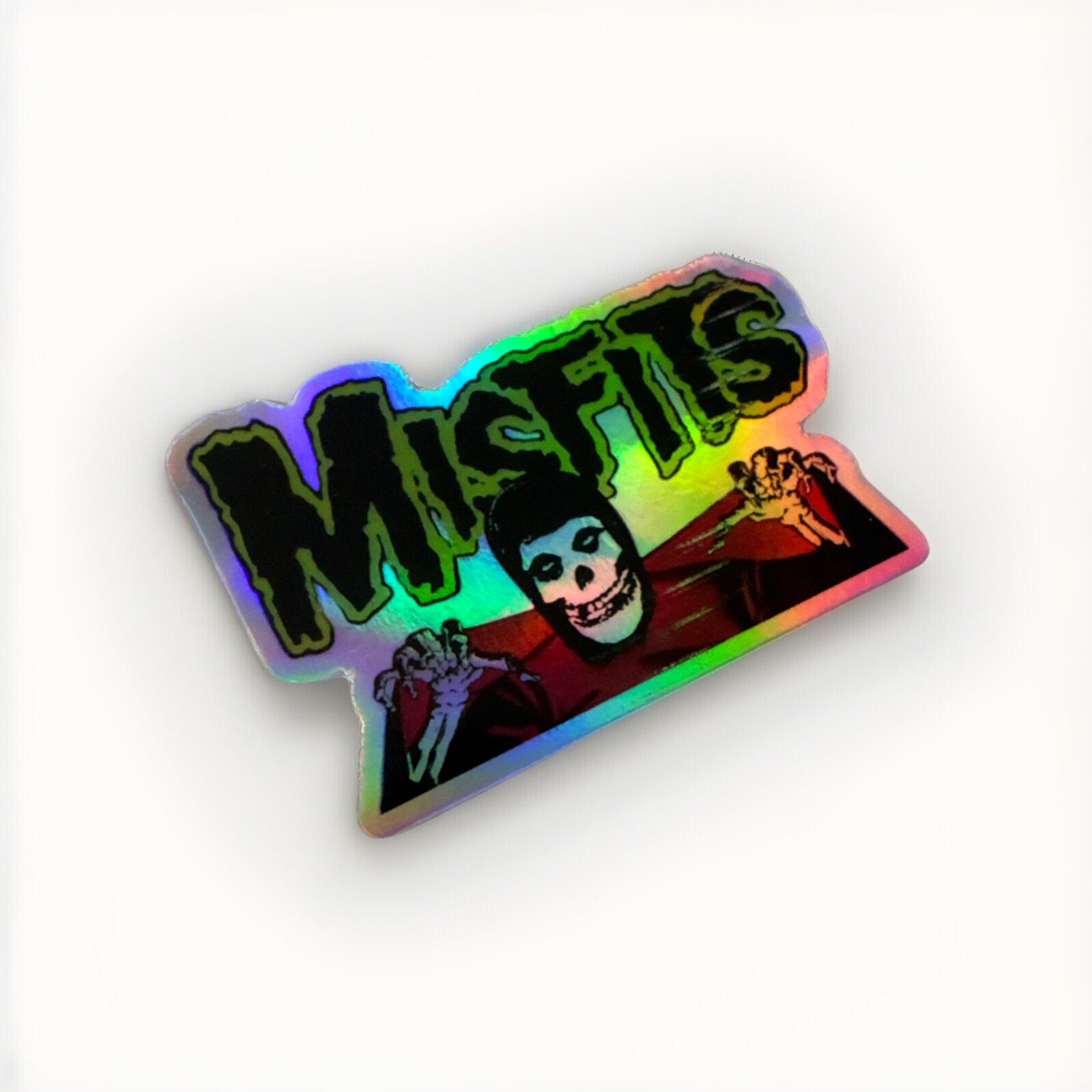 Super Cool 3" MISFITS Holo Sticker Decal Rock Roll Holographic