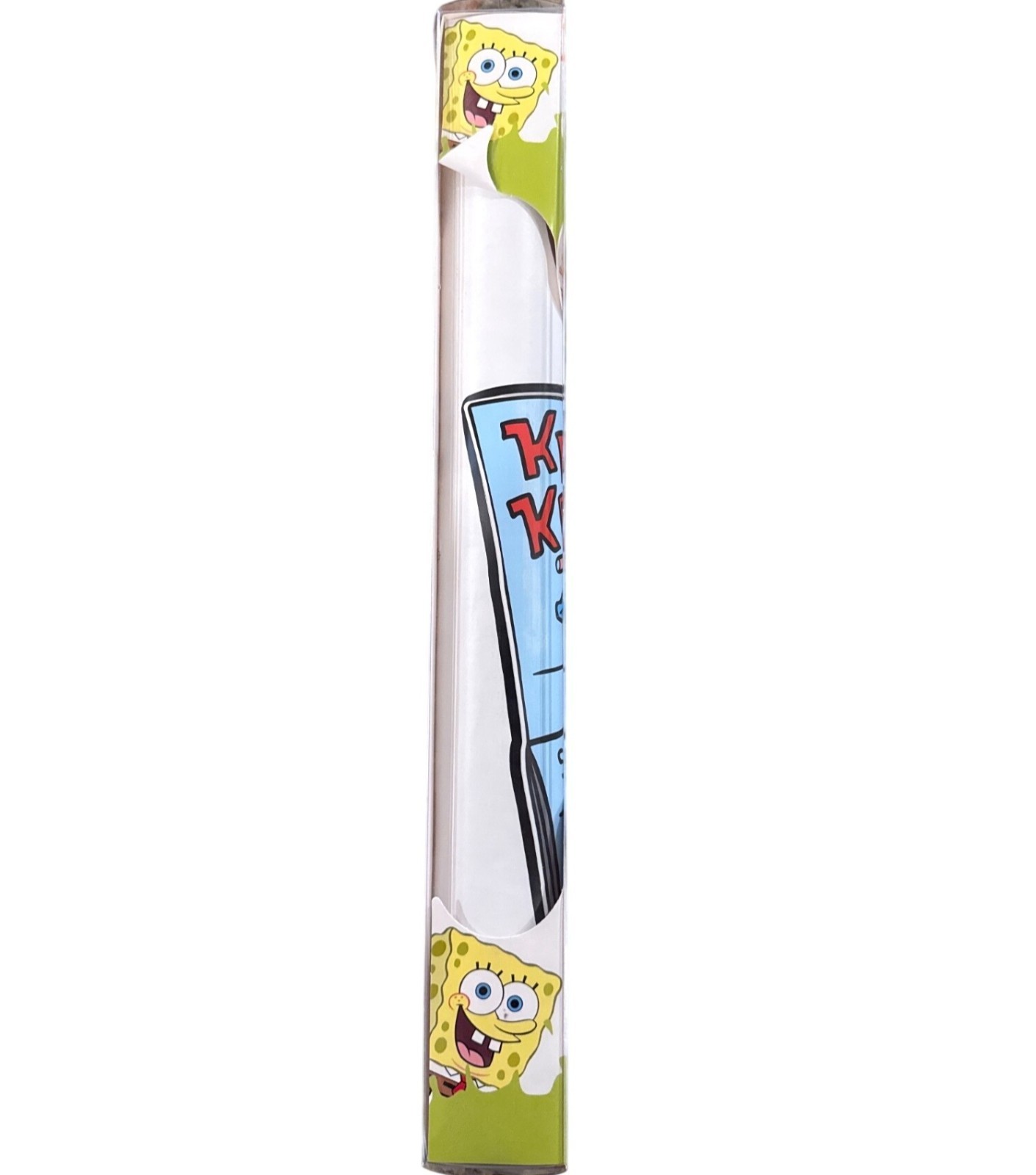 Vintage 2006 SpongeBob SquarePants Jumbo Wall Decals Reusable 40" x 17" Sheet