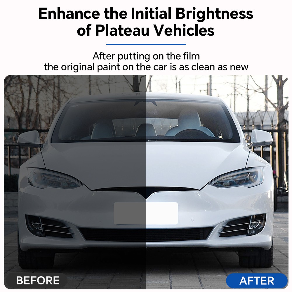 For Tesla Model S 2016-2020 PreCut Paint Protection Film Clear Bra PPF Kit