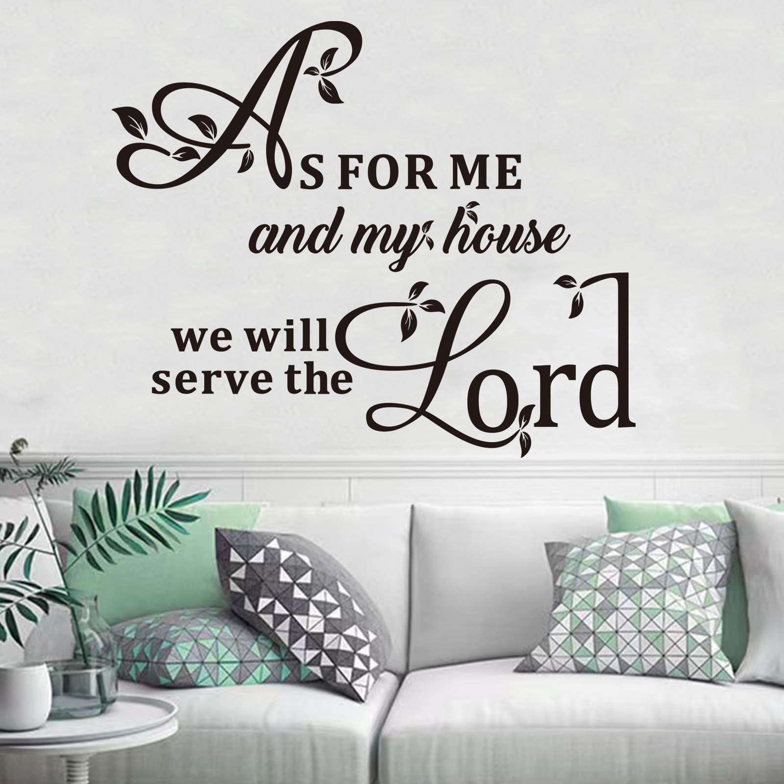 Bible Verse Wall Stickers for Bedroom: Christian Quotes Inspirational Positiv…