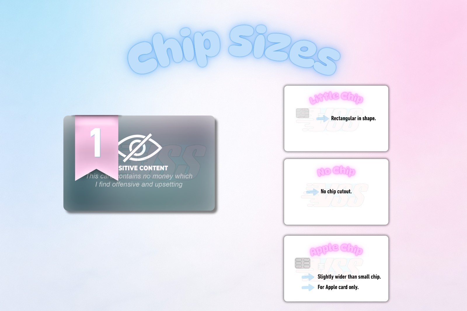 3‑Pack Financial Inspired Card Skins –Vinyl Credit & Debit Card Covers | Durable