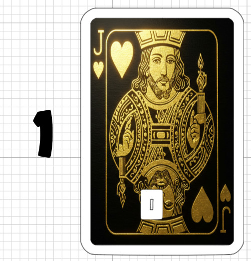 Jesus Gold Playing Card ATM Debit Credit Sticker Skin Christ God Christian King