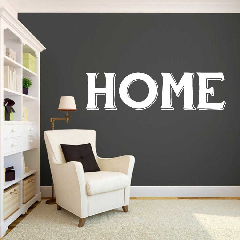 Home Wall Decal – Welcome, Entryway, Family Room, Living Room, Wall Sticker