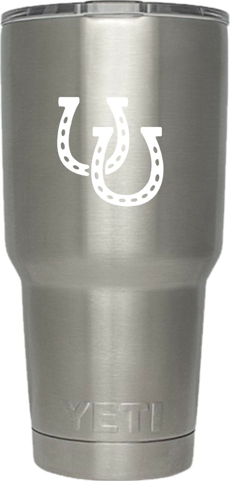 Horseshoes Vinyl Decal Sticker Yeti Tumbler Car SUV Truck Window Tablet Laptop