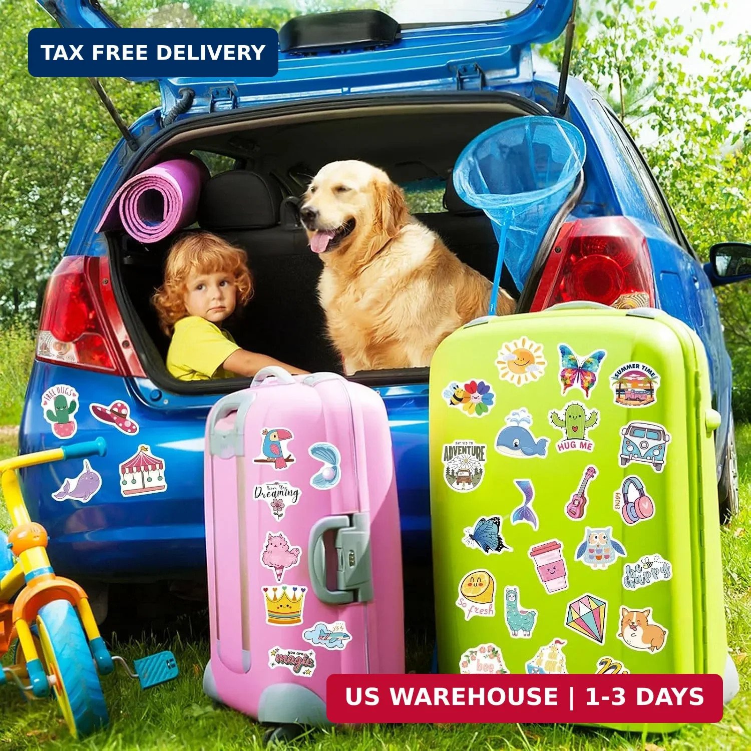 200 PCS Cute Stickers for Kids,Water Bottle Sticker Pack for Teens Girls Boys…