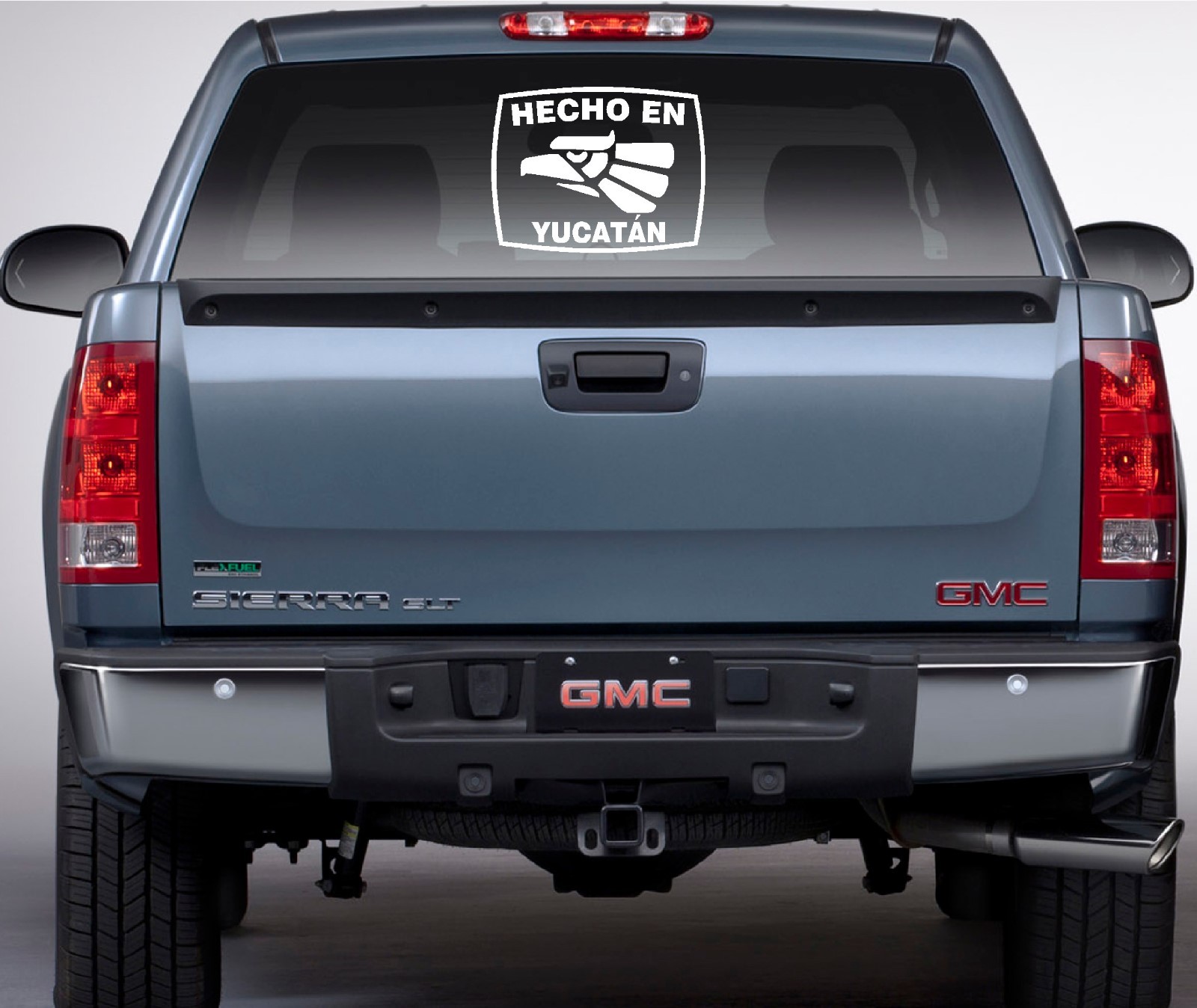 Hecho En Yucatan Estado de Mexico Aztec Aguila Decal Sticker
