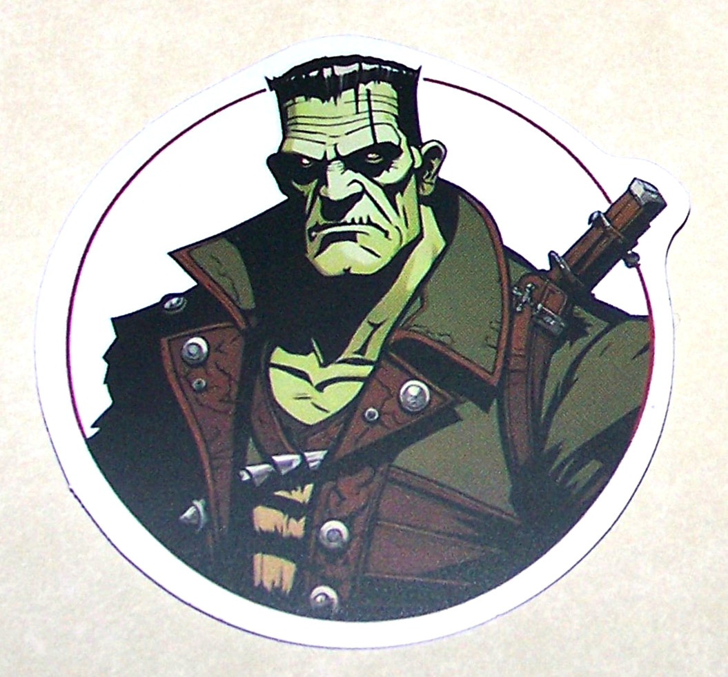 FRANKENSTEIN Cut Sticker Decal Monster Movie Horror Film Frankenstein