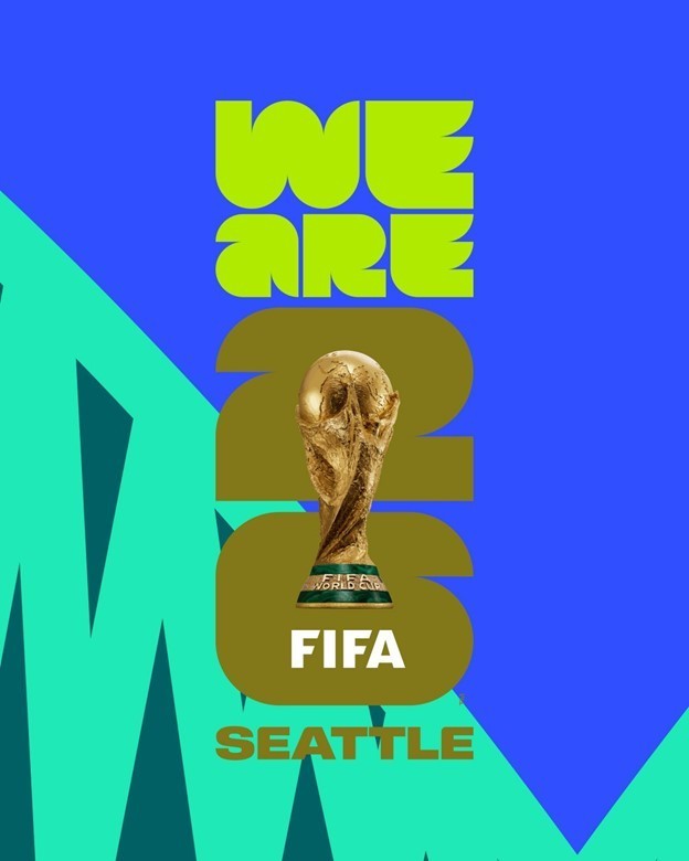 FIFA World Cup, Seattle Vinyl Die Cut Sticker