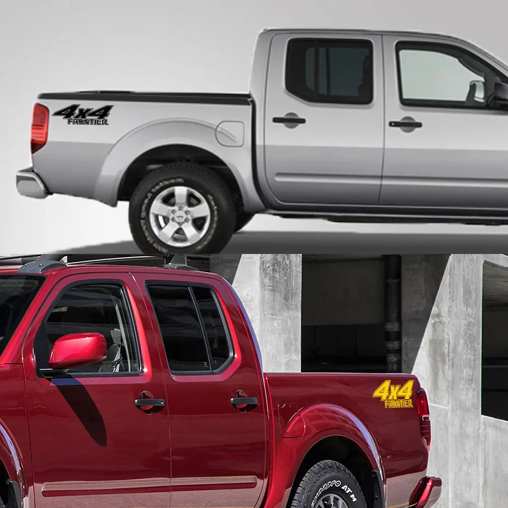 4×4 Rear Bed Side Decal for Nissan Frontier NP300 | Vinyl Truck Graphic Sticker