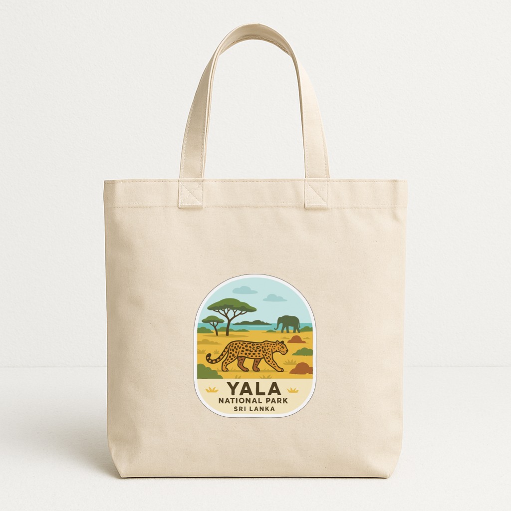 Yala Sri Lanka Iron On Heat Transfer Vinyl HTV Die-Cut World National Parks