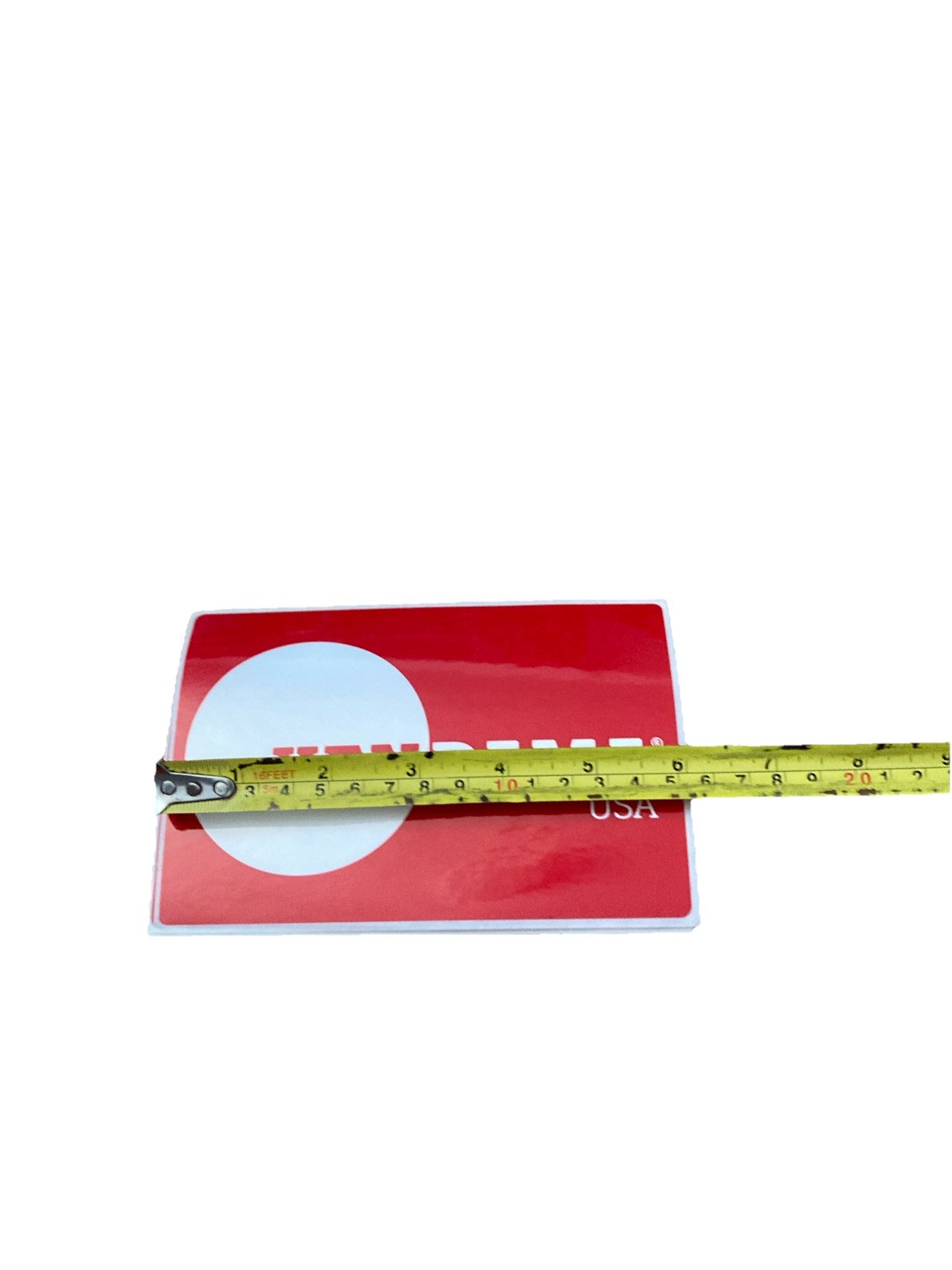 Kendama USA Red With White Stickers—9 Total—About 6” X 4” *See Description*