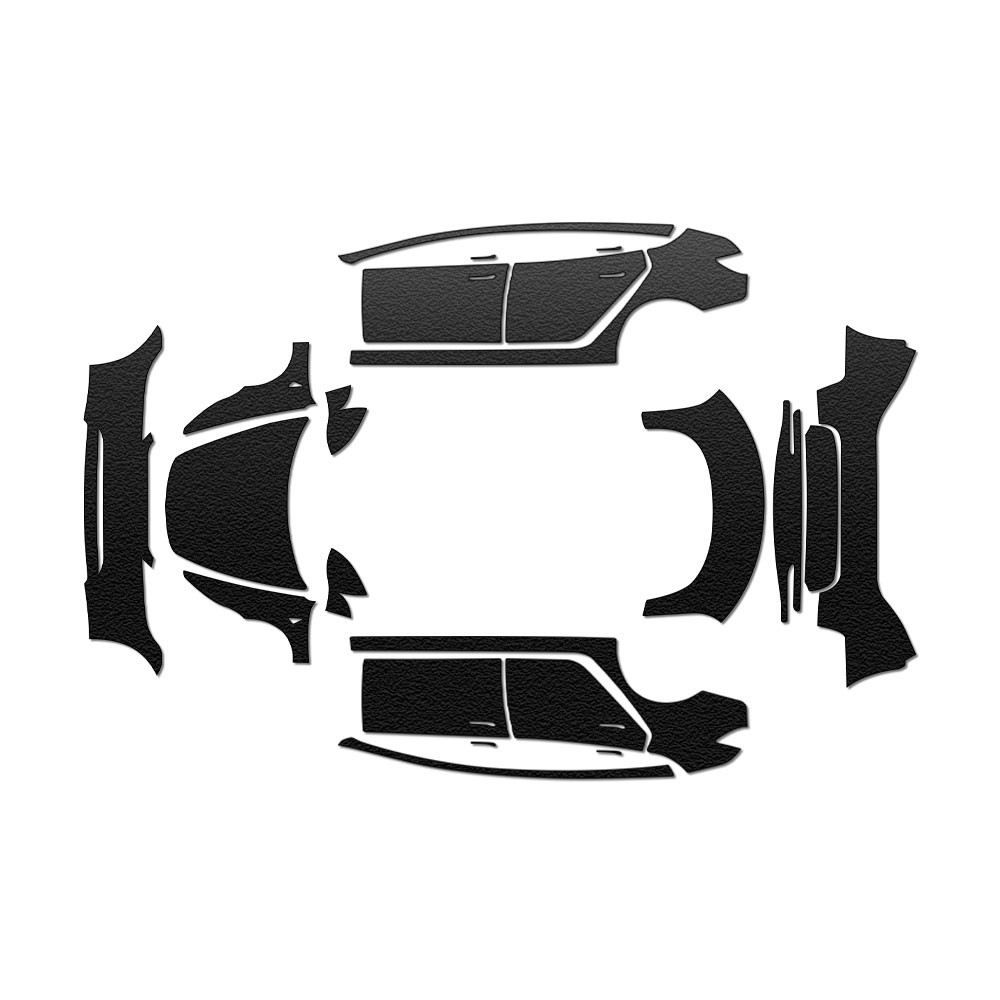 Tesla Model 3 2024-UP PreCut Paint Protection Wrap Color Change Piano Black PPF