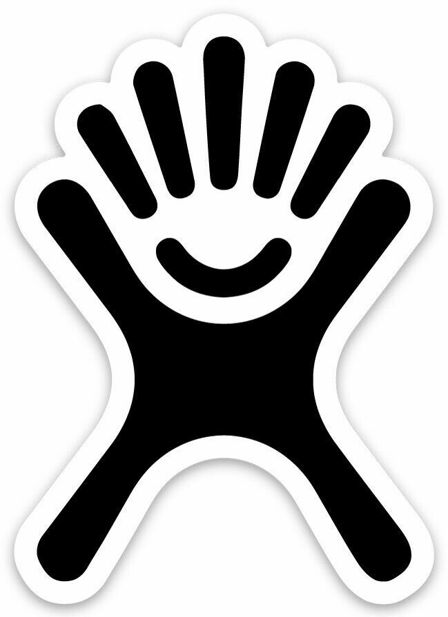 Hydro Flask Logo Water Bottle VSCO Sticker 3" Decal