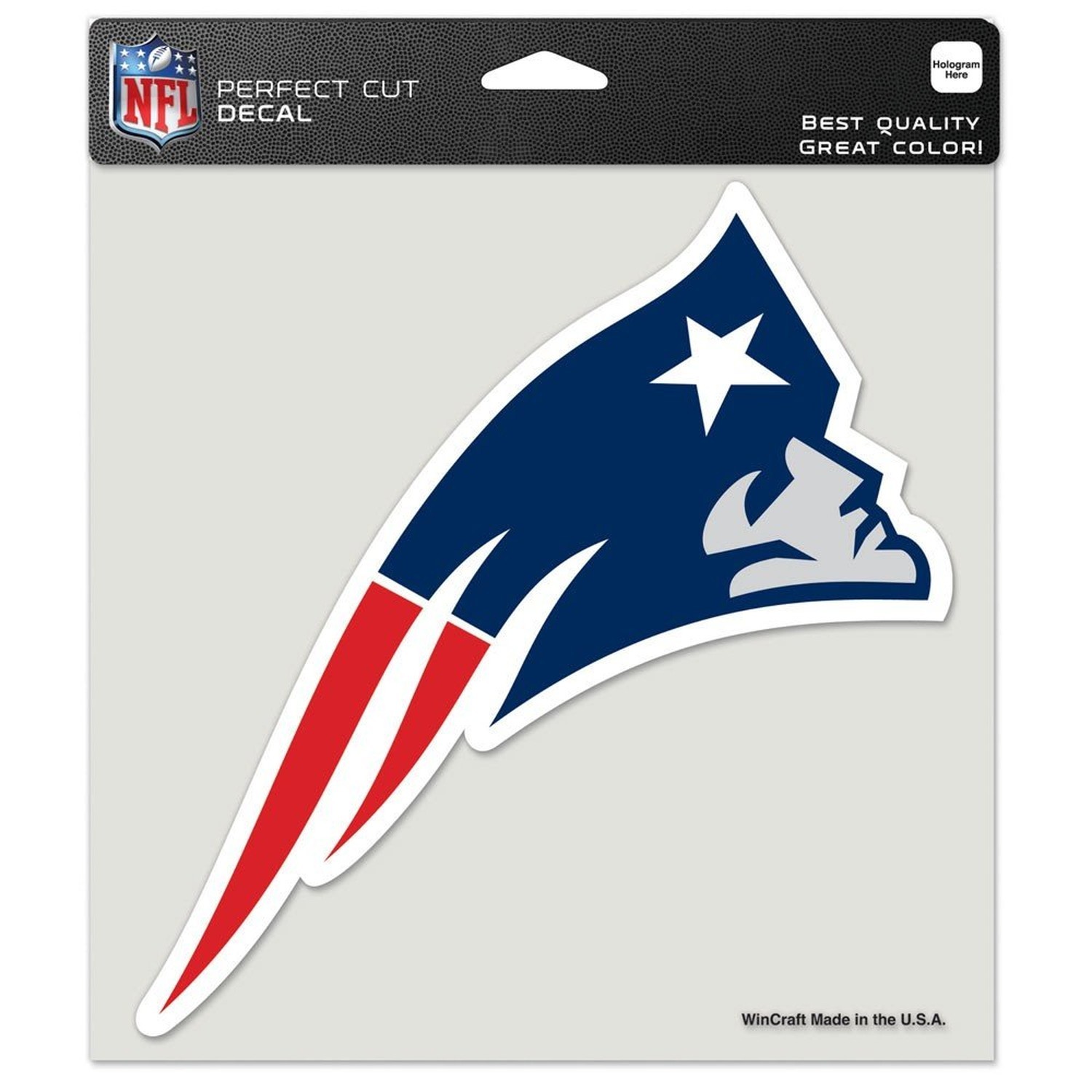 Wincraft New England Patriots Perfect Cut Color Decal 8" x 8" New Wall Decal …