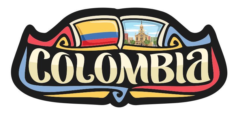 Colombia Sticker Decal A400