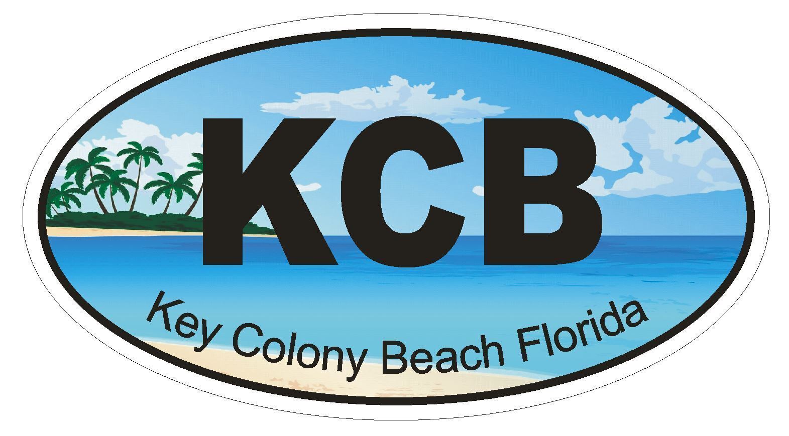 Key Colony Beach Florida Sticker Decal