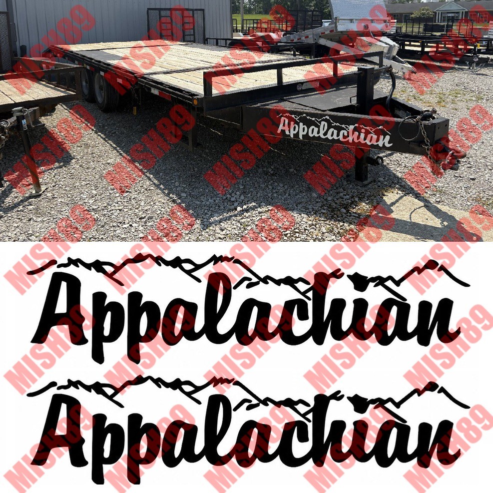 Appalachian Trailer Decals Stickers Appalachian Die Cut Vinyl Stickers Any Size