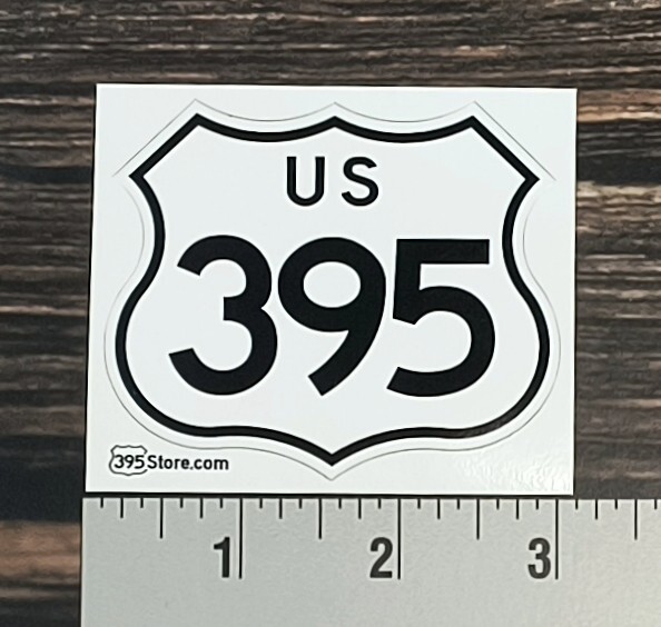 Route 395 Eastern Sierra highway sticker decal