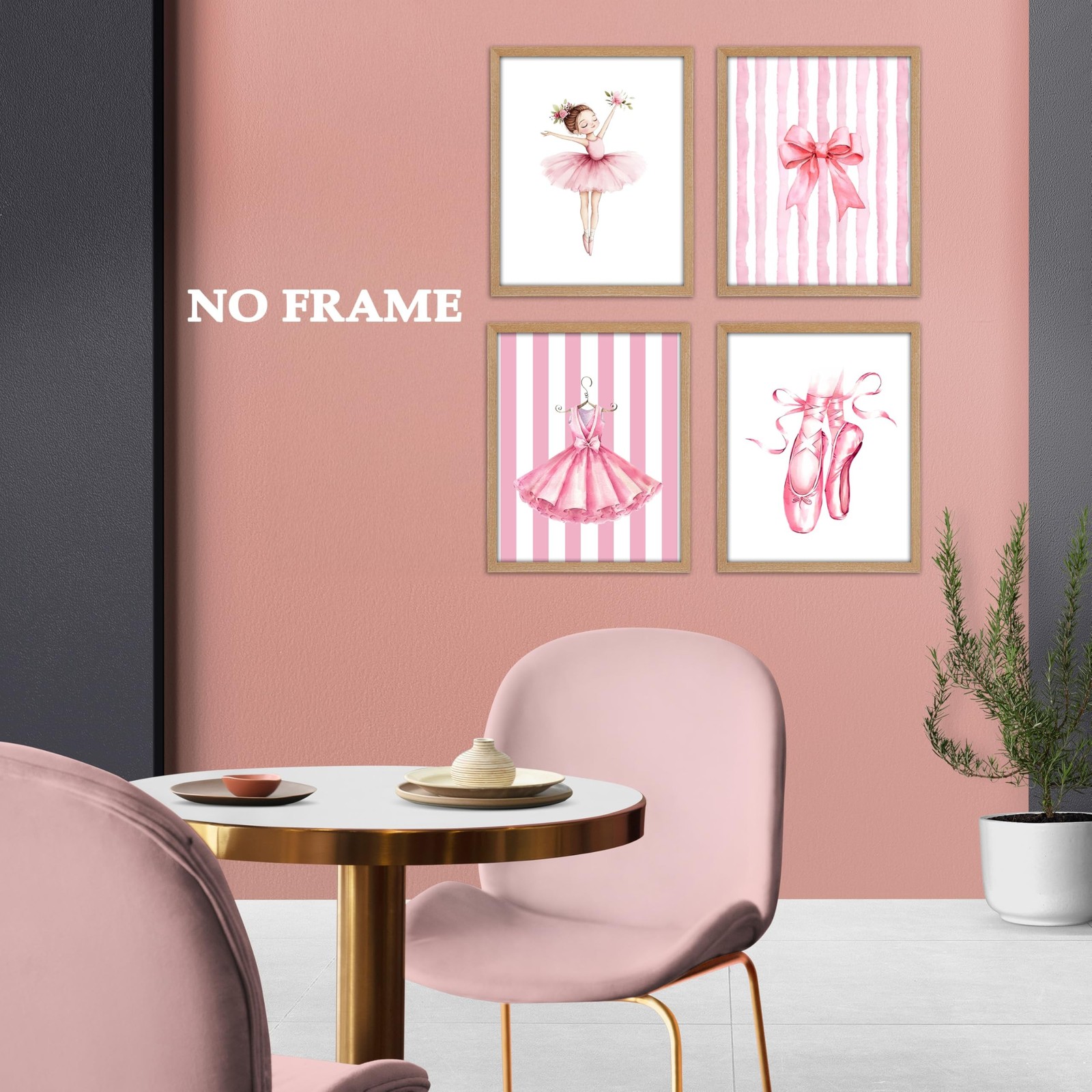 Ballet Wall Art Posters Prints For Ballerina Girls Room Dance Studio, Preppy …