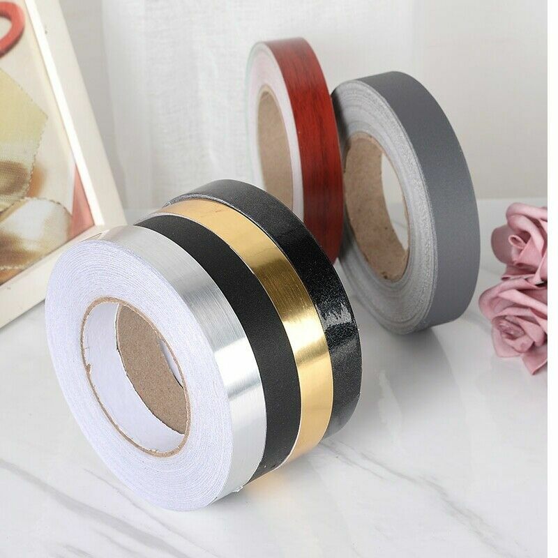 50M Self Adhesive Floor Crevice Line Wall Sticker Strip Tile Sealing Tape