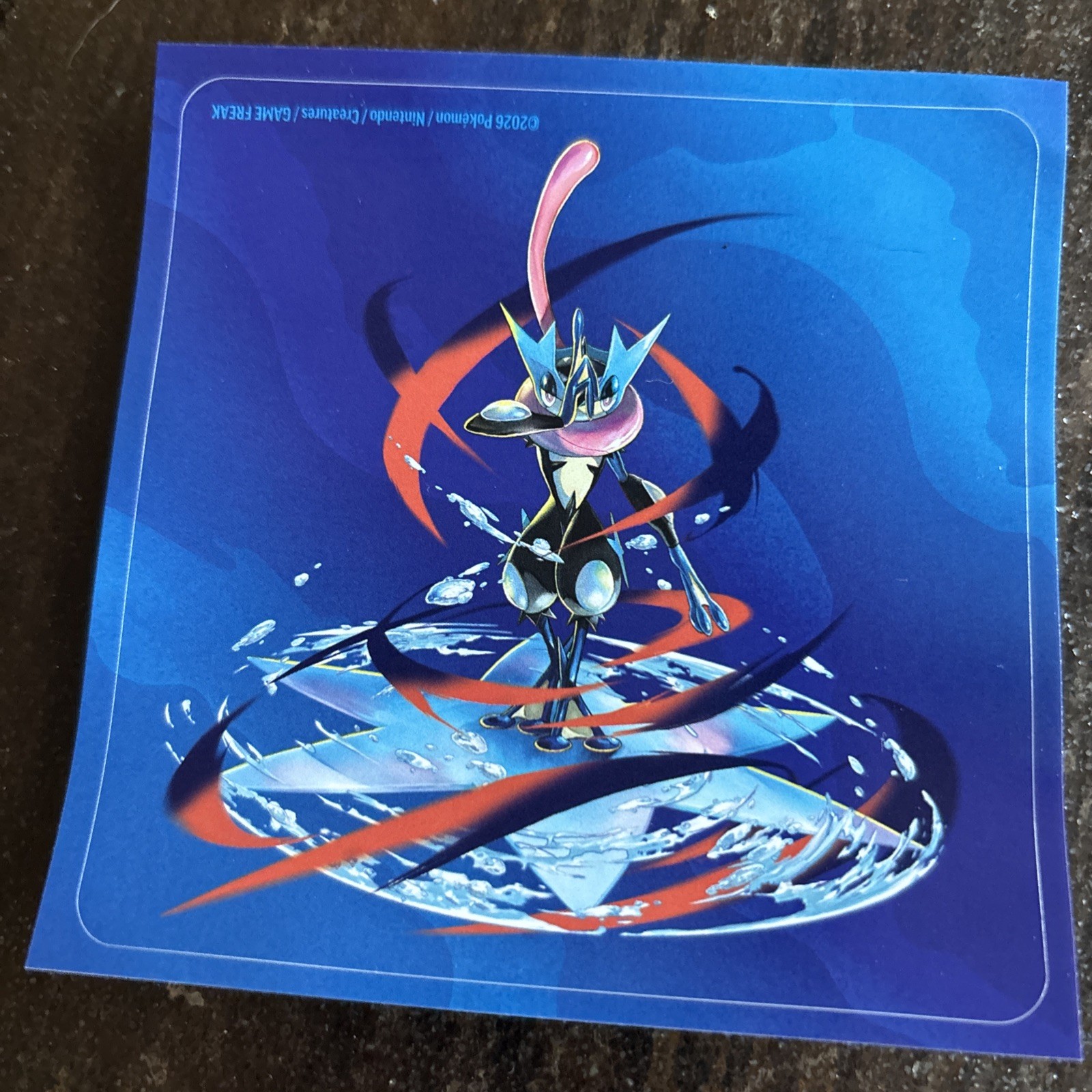 Pokemon TCG Mega Evolutions Mega Reusable Sticker